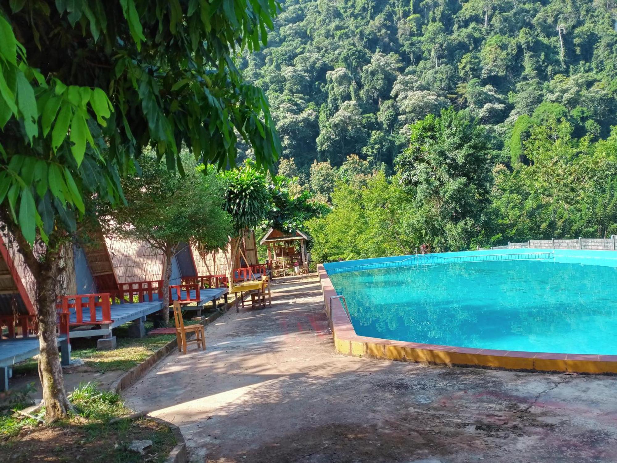 ホテル Nongkhiaw Campingsite Swimming Pool Ban Phathok エクステリア 写真