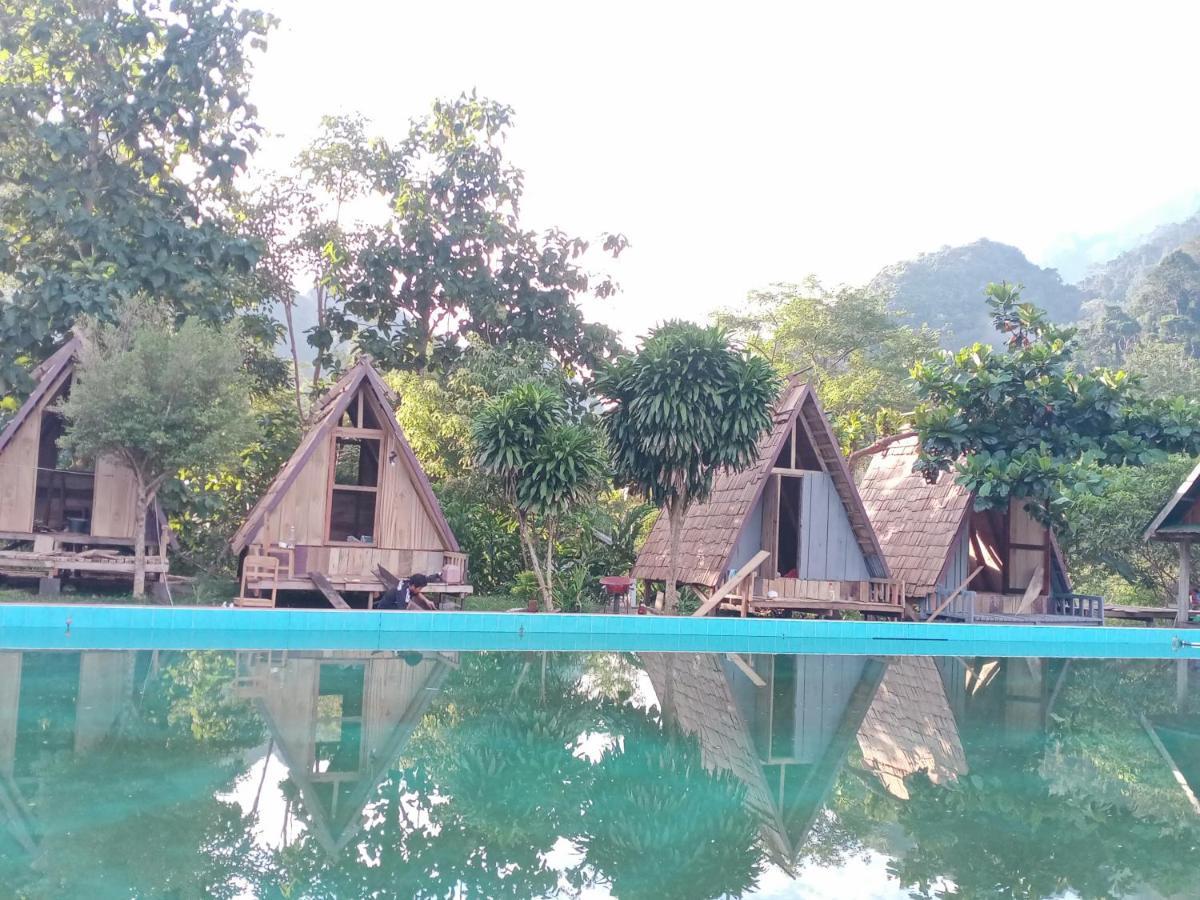 ホテル Nongkhiaw Campingsite Swimming Pool Ban Phathok エクステリア 写真