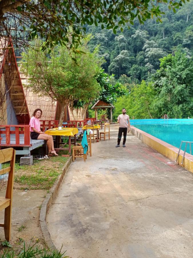 ホテル Nongkhiaw Campingsite Swimming Pool Ban Phathok エクステリア 写真